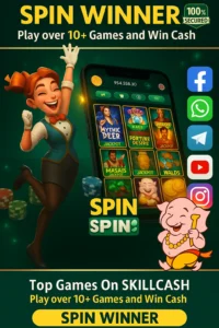 Spin Winner APK Download (Latest Version 2025) – Play Spin Wheel & Win Real Cash 1